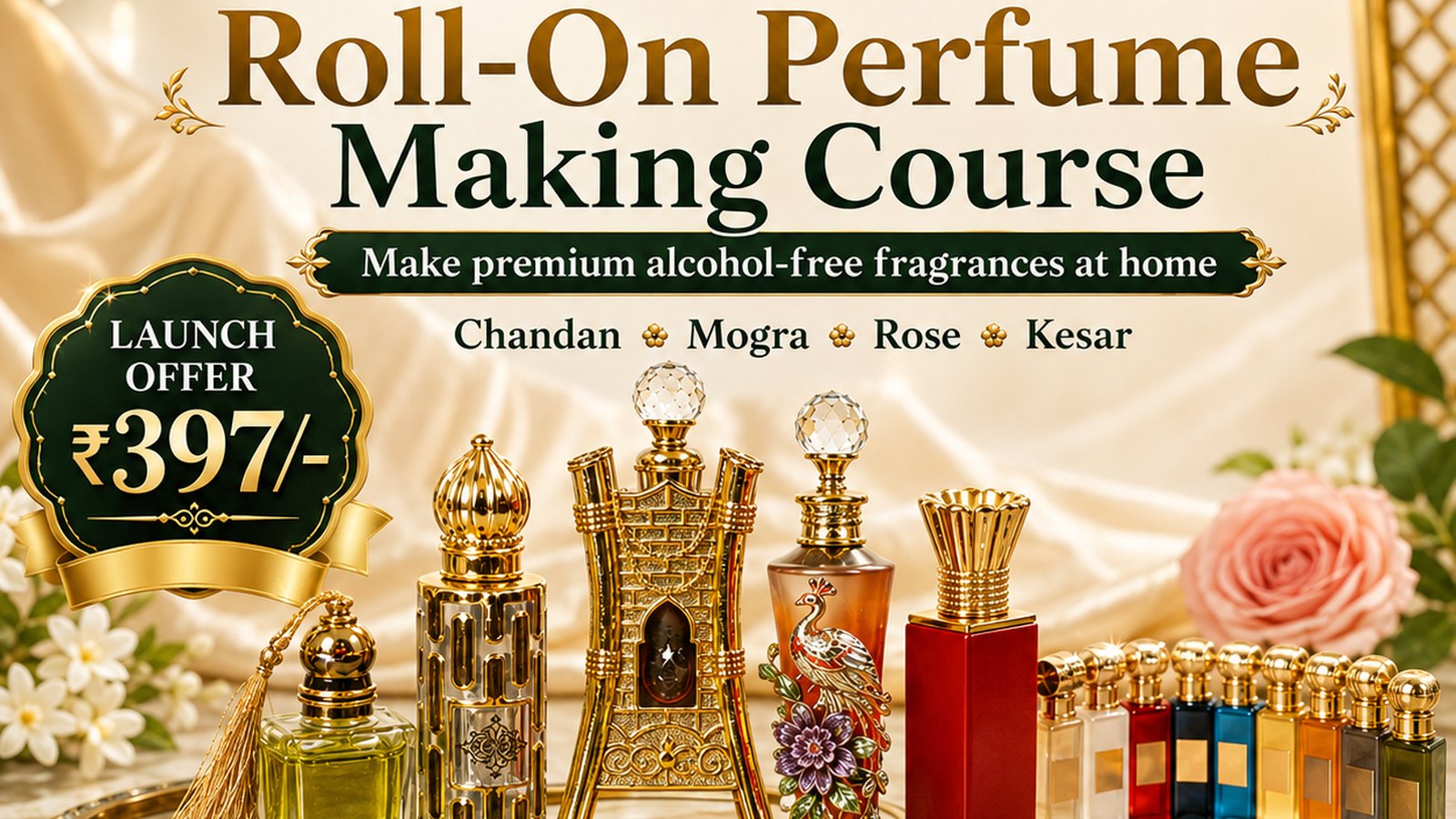AttarShala — Attar (Ittar) & Roll-On Perfume Making Business Course course thumbnail