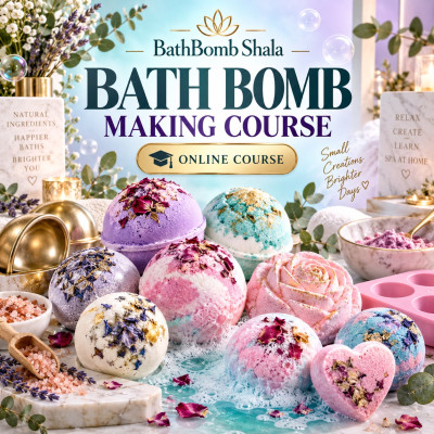 BathBomb Shala — Handmade Bath Bomb Business Course course thumbnail
