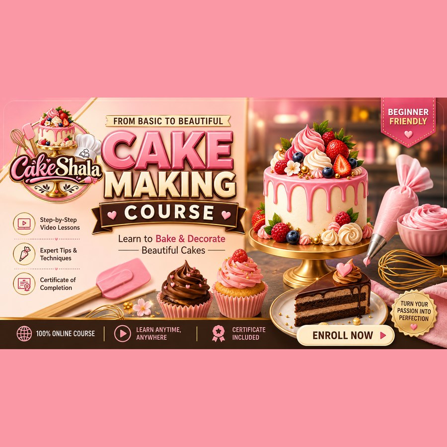 Cake Shala course
