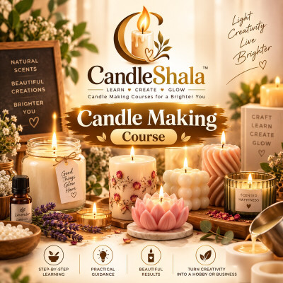 CandleShala — Handmade Candle Making Business Course course thumbnail