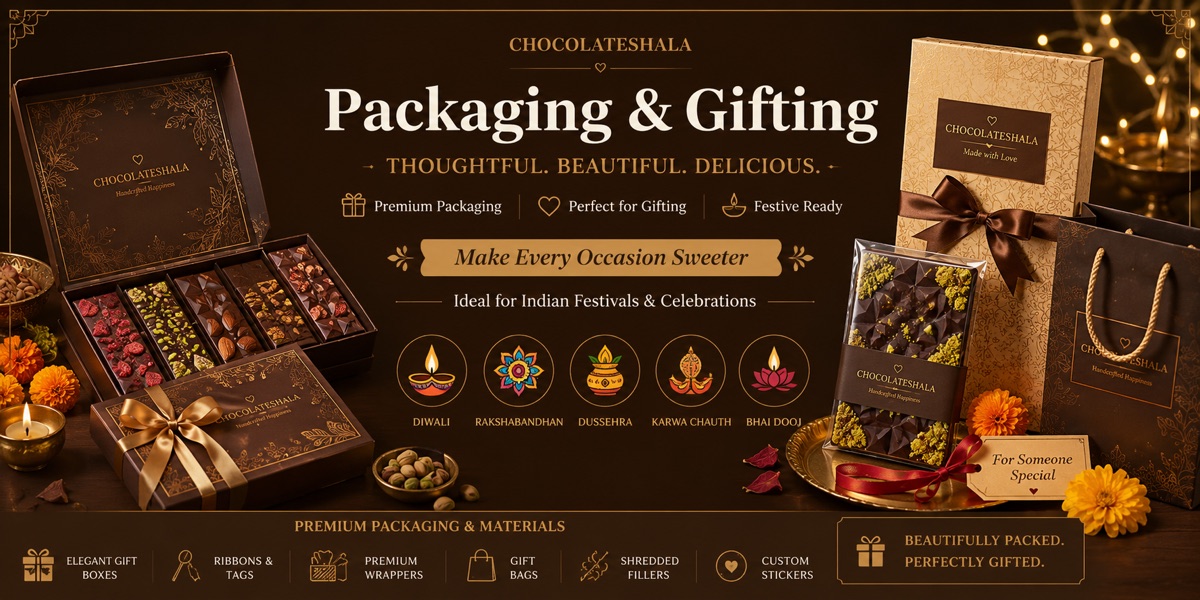 Chocolate cookie-bar packaging & gifting ideas