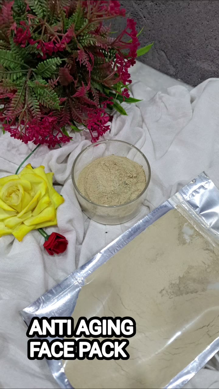 Anti-Ageing herbal face pack