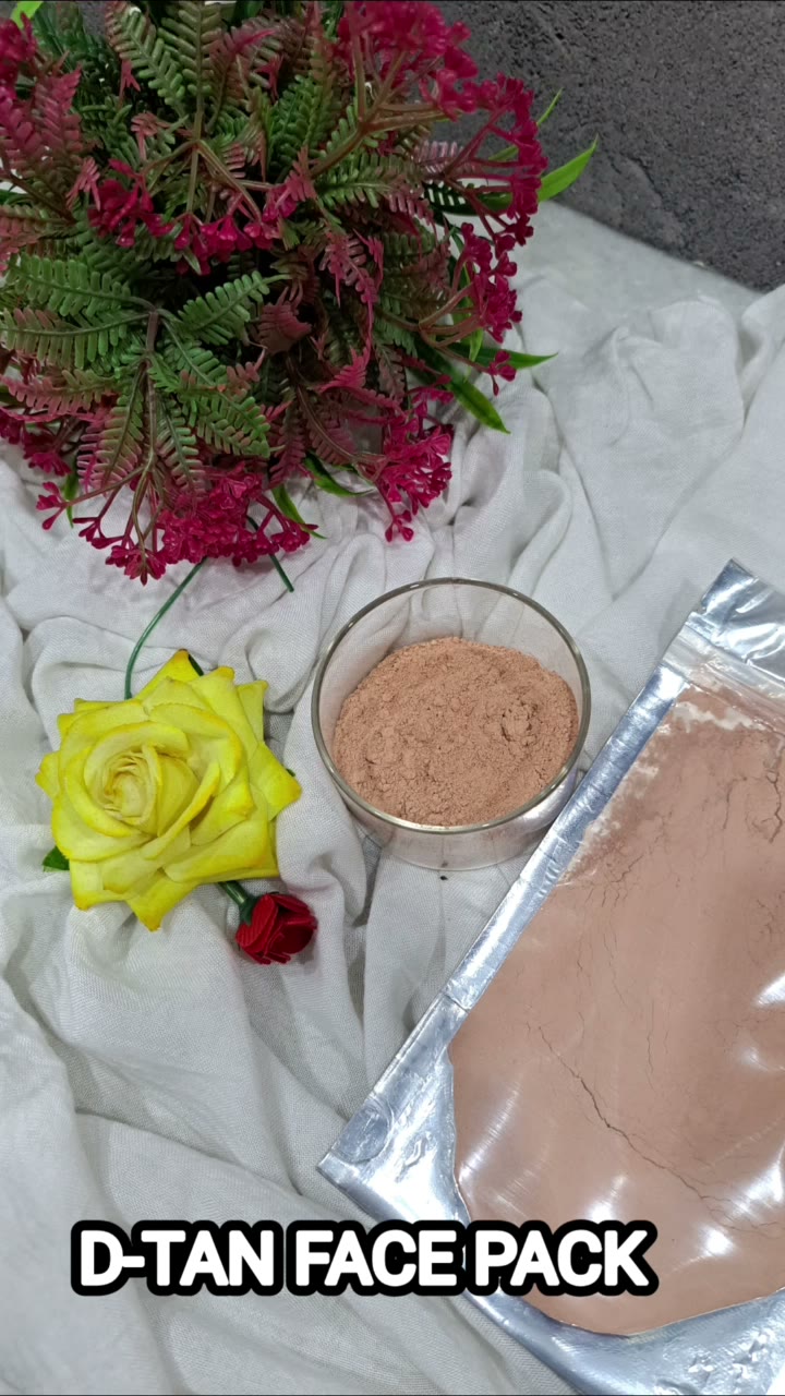 De-Tan herbal face pack