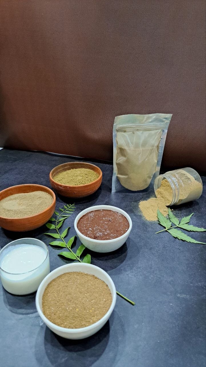 Ayurvedic hair mask
