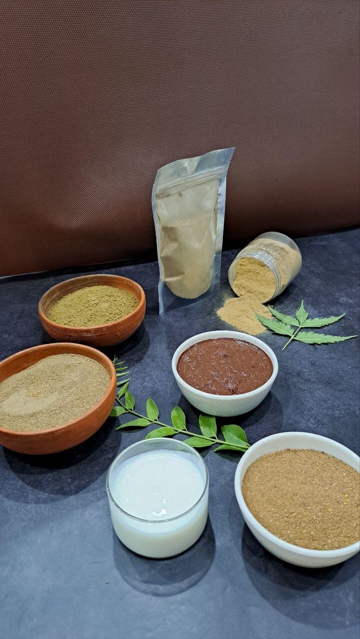 Blending the herbal base