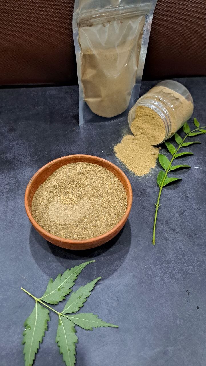 Finished hair mask jars
