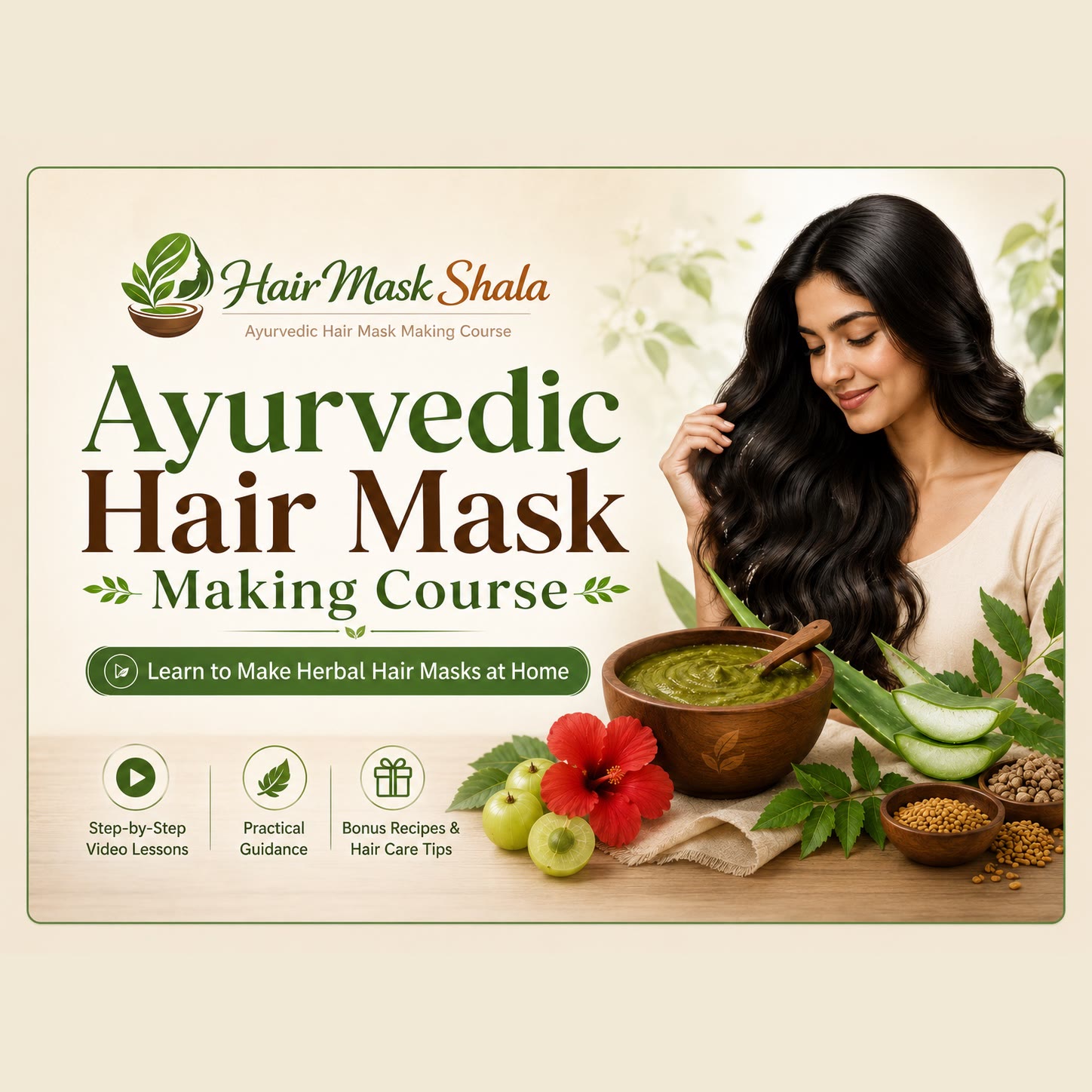 Ayurvedic Hair Mask course