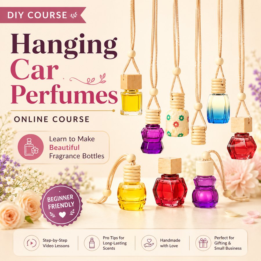 Hanging Perfume Shala course