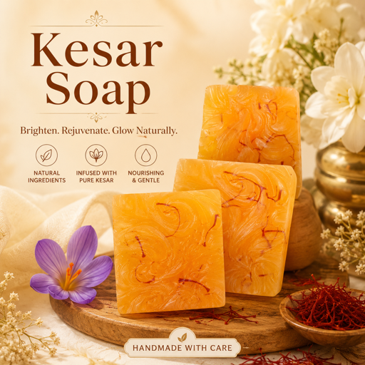 Kesar Saffron Soap