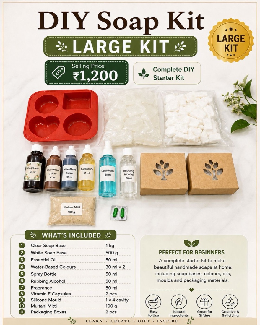 DIY Soap Kit — Complete Starter (Large)